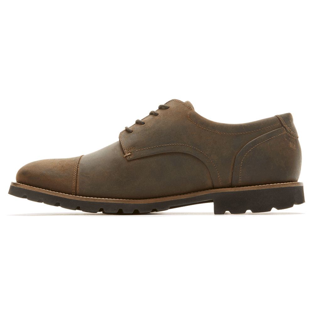 Rockport Oxfords For Mens Brown - Modern Break Captoe - TU3469821